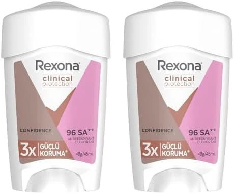 Rexona Clinical Protection Confidence 2 Adet 45 ml Kadın Stick Deodorant ürün görseli 1