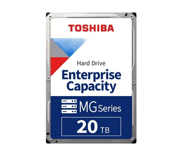 Toshiba 20Tb Mg Serisi Mg11Aca20Te-V Aı 7200Rpm 512Mb 3.5” Sata 3 Harddisk ürün görseli 1