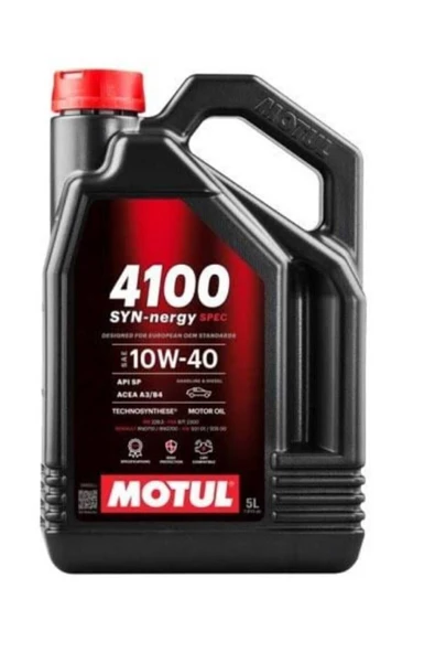 Motul 4100 Syn-nergy Spec 10W40 5L ürün görseli 1
