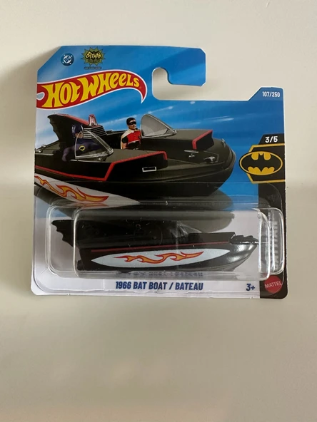 Hot Wheels 1966 Bat Boat / Bateau ürün görseli 1