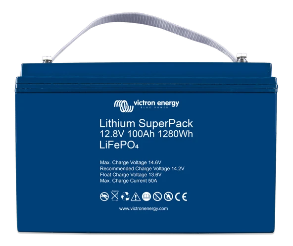 Victron Lityum Akü Lithium SuperPack 12,8V/100Ah (M8) (BAT512110712) ürün görseli 1