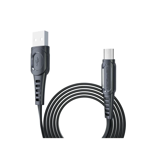 Dc01 Süper Hızlı Micro Usb Kablo 1M 2.4A - Siyah ürün görseli 1