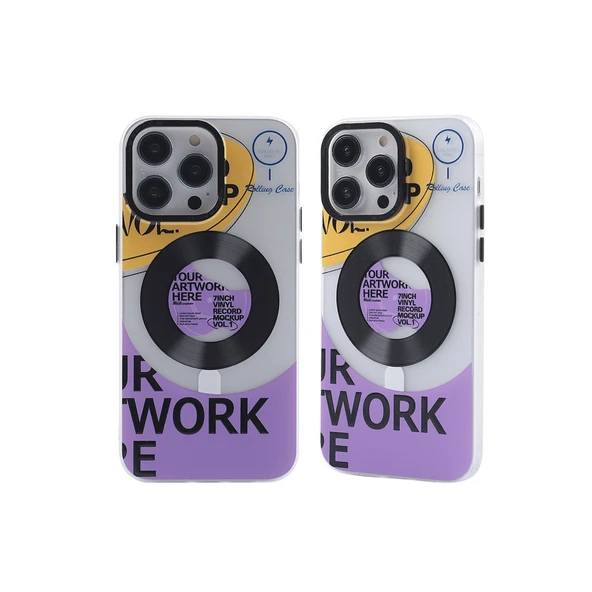İphone 14 Pro Kılıf Apollo Magneticsafe Desenli Kapak - Apollo Şeffaf - 6 ürün görseli 1