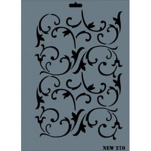 New Seri N-270 Stencil 35X25 Cm ürün görseli 1