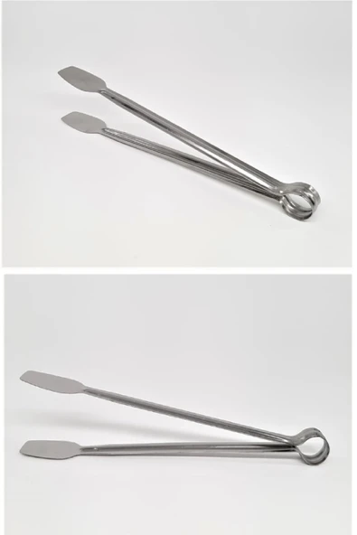 Paslanmaz Mutfak Maşası - 27 Cm Mangal Barbekü Maşası ürün görseli 1