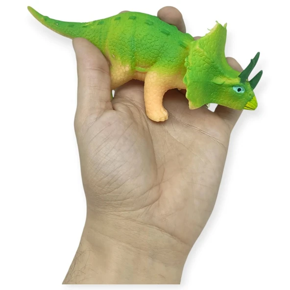 Fidget Oyuncak - Streç Dinazor Figürü Cm - Triceraptors - 1 Adet ürün görseli 1