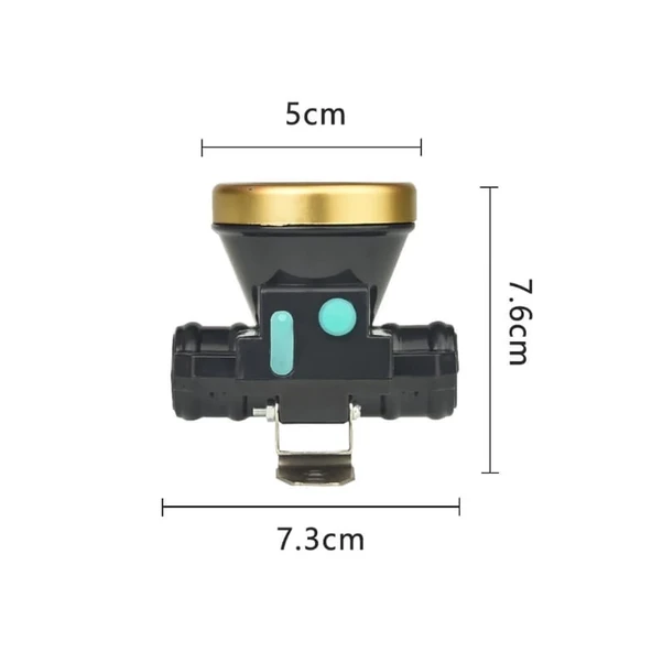 Şarjlı Baret Lambası Osl Led Wt-065 - Resim 3