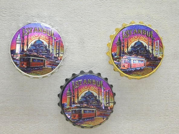 İstanbul Temalı Metal Magnet Alk4340 ürün görseli 1