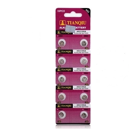 Tıanqıu Ag2 Lr726/396 Alkalin 10'Lu Düğme Pil ürün görseli 1