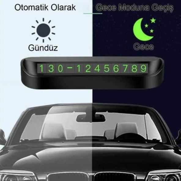 Araç Torpido Üstü Aç Kapa Numaratör - Resim 2