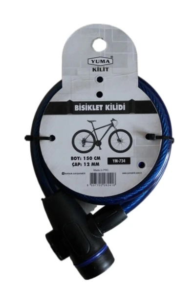 Yuma Ym- 734 150Cm Bisiklet Kilidi - Resim 2