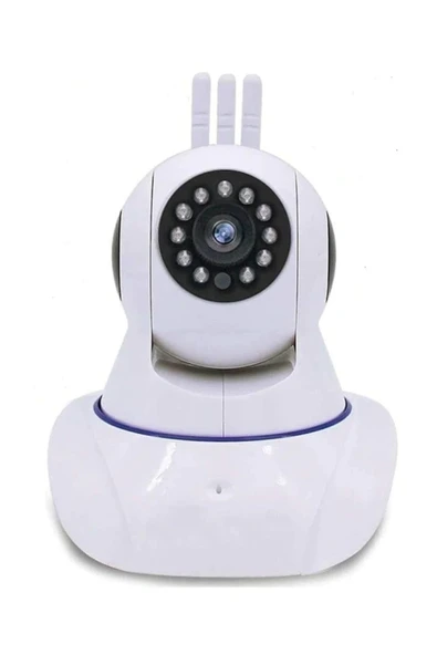 Gece Görüşlü Hd 360 Derece Wifi Ip Kamera Bebek Kamerası ürün görseli 1