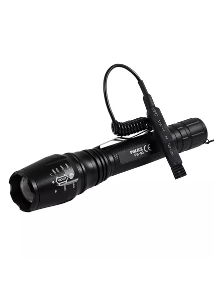 Ps-90 Cree T6 Led Avcı Şarjlı El Feneri ürün görseli 1