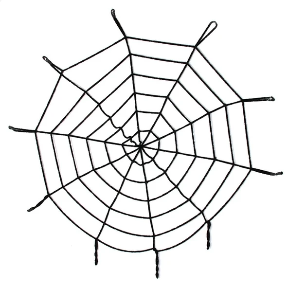 Halloween Cadılar Bayramı Örümcek Ağ Dekor Siyah 1.5 Metre ürün görseli 1