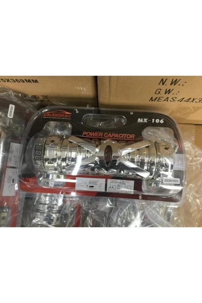AUDİOMAX Audıomax Mx 106 Power Capasıtor ürün görseli 1