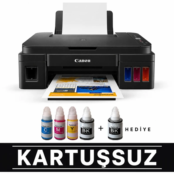 CANON UYUMLU PHOTOİNK MÜREKKEPLİ PIXMA G3416 YAZICI (KARTUŞSUZ) ürün görseli 1