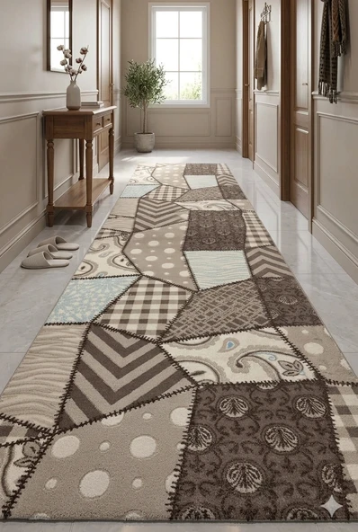 Merinos Akrilik Halı 100x350 Yolluk Halı ürün görseli 1