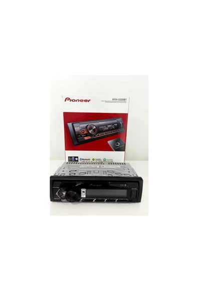Pioneer Mvh-s320bt Bluetooth+usb+aux+mp3 Wma+wav+flac 4x50 Watt Oto Teyp ürün görseli 1