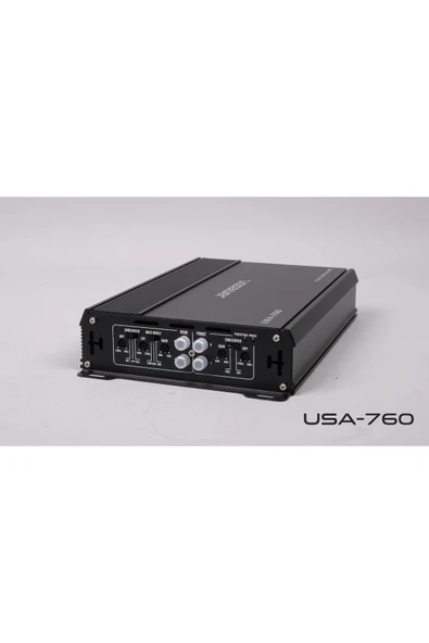 WAAWSTAR Jameson Usa-760 4000 Watt Oto Anfi Rms Power 4x60 Rms 4 Kanal Oto Amfi ürün görseli 1