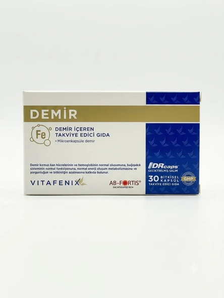 Vitafenix Demir Takviyesi 30 Kapsül ürün görseli 1