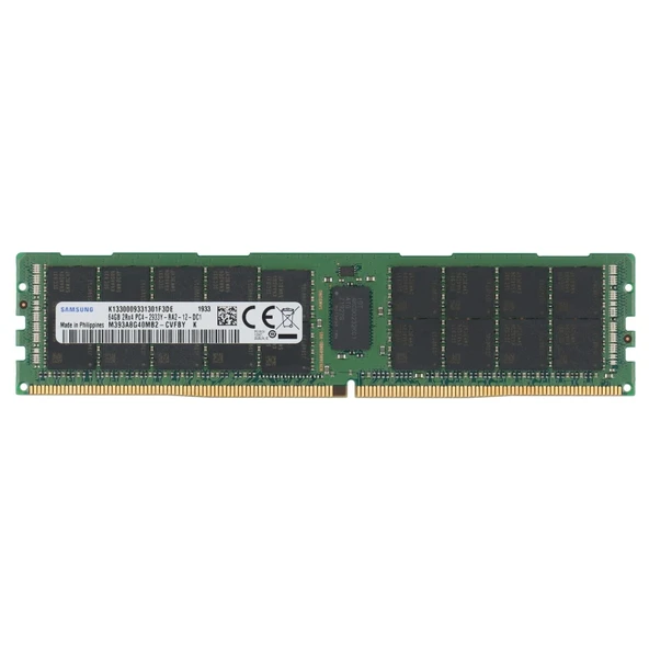 HPE SAMSUNG 64GB DDR4 2933MHz 2Rx4 PC4-2933Y ECC RDIMM Server Sunucu Ram M393A8G40MB2-CVFBY P03053-0A1 P06192-001 ürün görseli 1