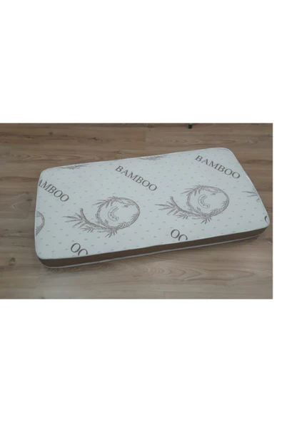 ROYALYAT Âlâ Ev Modası 70x120x10 Bamboo Bebek Yatağı ürün görseli 1