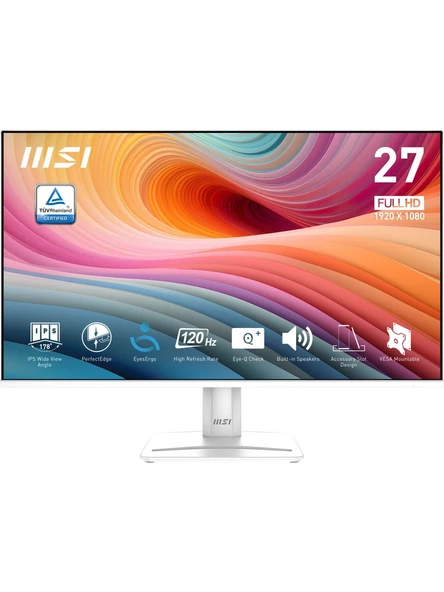 MSI PRO MP275W E2 27" 1 ms Full HD IPS 120 Hz Monitör ürün görseli 1