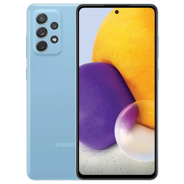 Yenilenmiş Samsung Galaxy A72 128 GB Mavi (12 Ay Garantili) A Kalite ürün görseli 1