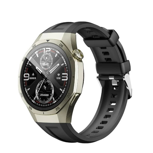 Havit M9063 Pro 1.43'' Amoled Ekran Akıllı Saat - Bluetooth Arama, Metal Kasa - Titanyum ürün görseli 1