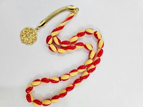 Galatasaray Taraftar Tesbihi (12 x 8,5 mm) ürün görseli 1