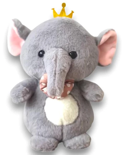 Selay Toys Pelüş Papyonlu Fil 22 cm 4472 ürün görseli 1