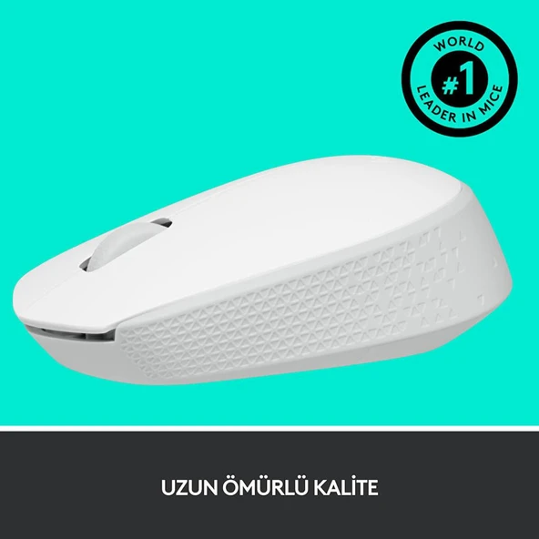 LOGITECH M171 BEYAZ KABLOSUZ MOUSE (910-006867) - Resim 5