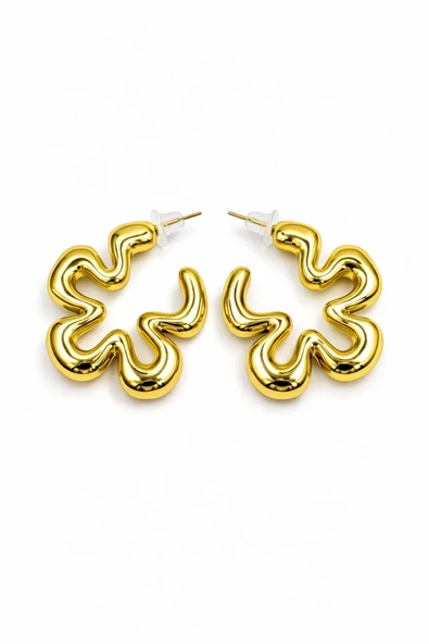 Legacy Gold Çivi Küpe - Resim 2