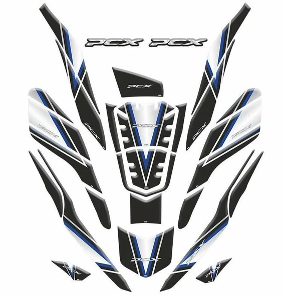 PCX 2021 - 2023 TANK PAD SET ürün görseli 1