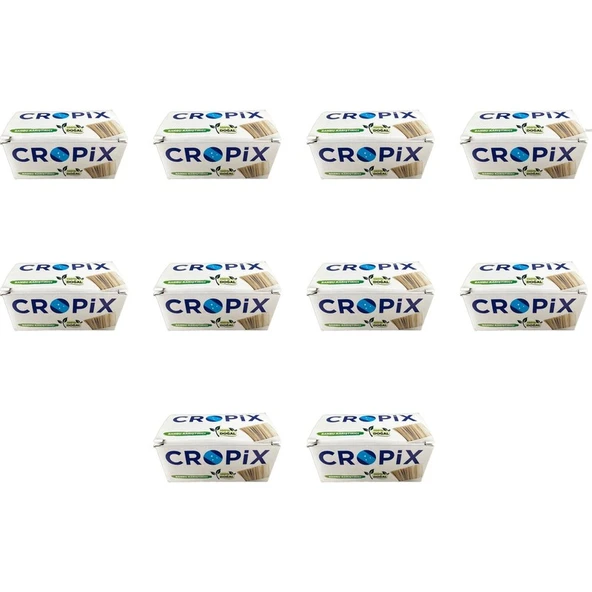 Cropix Tahta Ahşap Bambu Doğal Çay Kahve Karıştırıcı Çubuk Kaşık - 10. 5 Cm. - 400 Adetlik 10 Paket ürün görseli 1