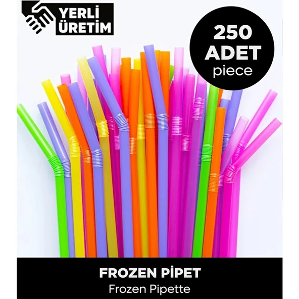 Sepet Doldur Frozen Pipet 250 Adet ürün görseli 1