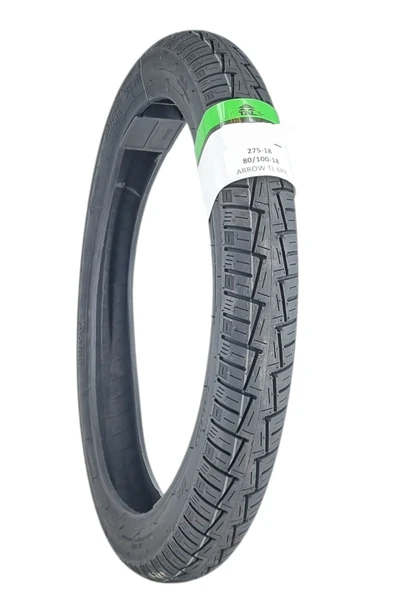 ONMX TYRES 80/100-18 TL (TUBELESS - DUBLEKS) ARROW MOTOSİKLET LASTİĞİ ürün görseli 1