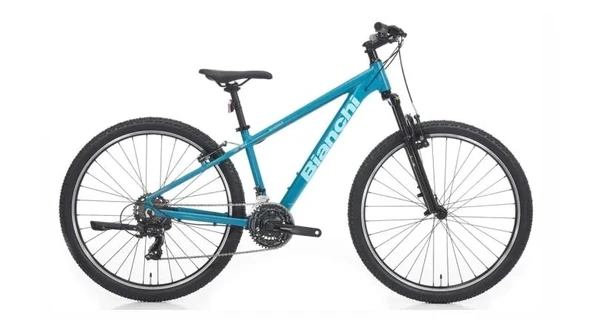 BIANCHI MAGMA 27.4 TOURNEY ERKEK DAĞ BİSİKLETİ 380H V 27.5 JANT 21 VİTES LZ SU YEŞİLİ  AÇIK MAVİ ürün görseli 1