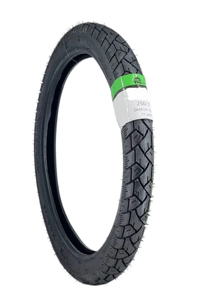 OMEGA TYRES 250-17 TL (TUBELESS - DUBLEKS) GOLD MOTOSİKLET LASTİĞİ ürün görseli 1