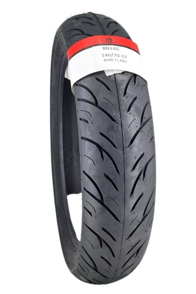 Billas 140/70-17 TL (TUBELESS - DUBLEKS) BL086 MOTOSİKLET LASTİĞİ ürün görseli 1