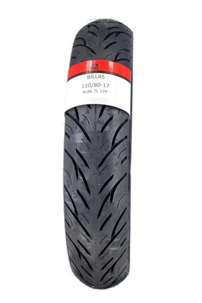 Billas 110/80-17 TL (TUBELESS - DUBLEKS) BL086 MOTOSİKLET LASTİĞİ ürün görseli 1