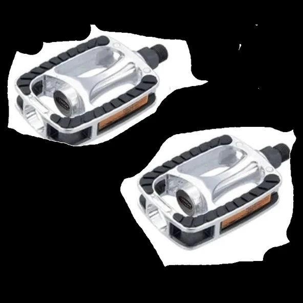 FORTE GT XBYC 1801 PEDAL REFLEKTÖRLÜ ALÜMİNYUM SİYAH ürün görseli 1