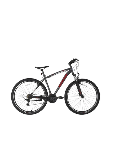 BİSAN LEON ERKEK DAĞ BİSİKLETİ 48CM V 29 JANT 21 VİTES MAT GRİ TURUNCU ürün görseli 1