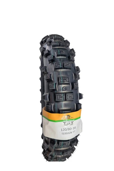 TDT TYRES 120/80-18 TT (TUBETYPE/ İÇ LASTİKLİ TİP) ENDURO LASTİĞİ ürün görseli 1