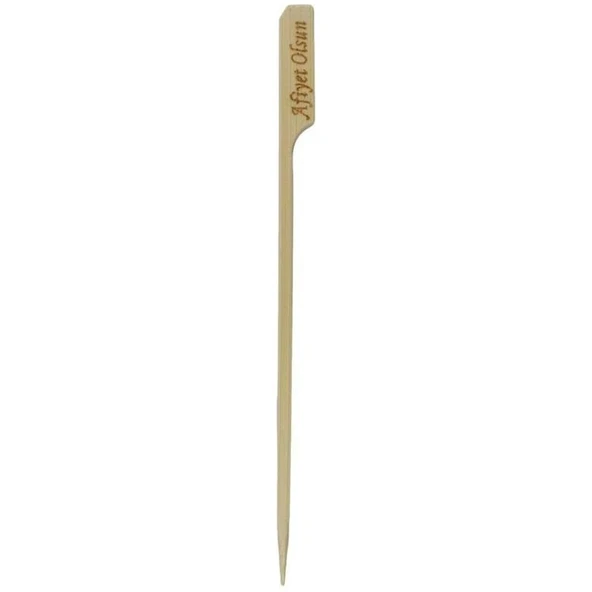 Dolphin 50 Li Yassı Çöp Şiş 15 cm - Resim 2