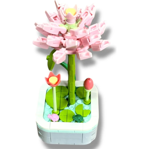 BLOSSOM ÇİÇEK LEGO LOTUS ÇİÇEGİ - Resim 2