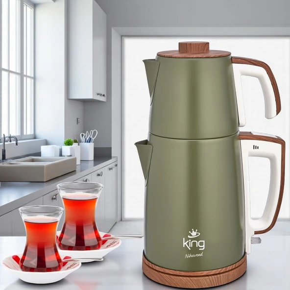 King Nıhavend KCM336 Çay Makinesi - Resim 3