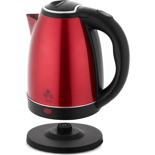 King K3105 Tivra Su Isıtıcı Kırmızı ürün görseli 1