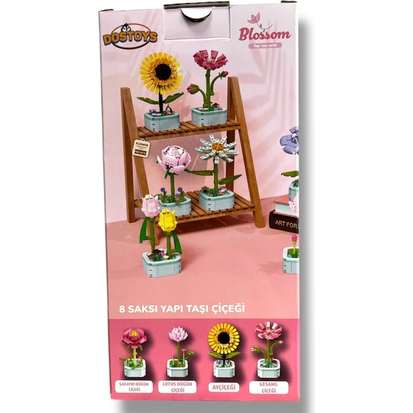 BLOSSOM ÇİÇEK LEGO LOTUS ÇİÇEGİ - Resim 4