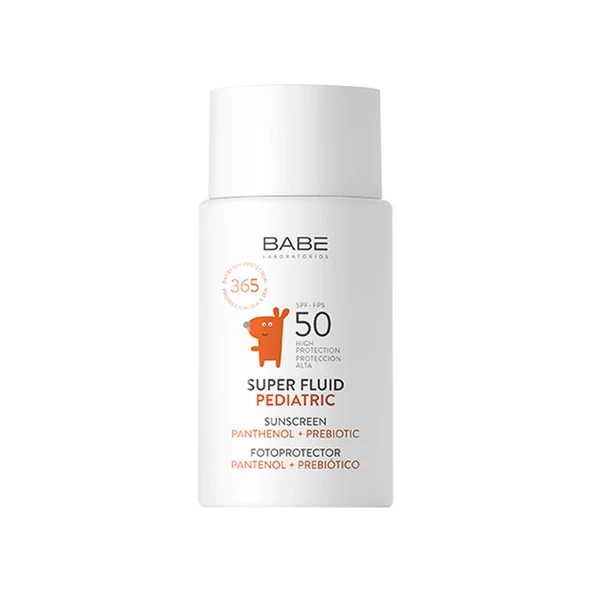 Babe Super Fluid Pediatric 50 ml 50 Faktör Bebek ve Çocuk Güneş Kremi ürün görseli 1